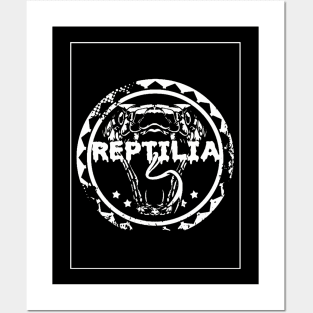 Reptilia logo Posters and Art